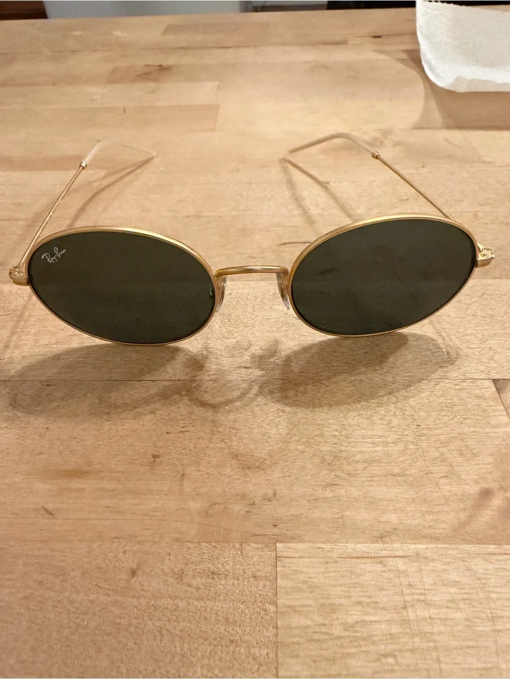 Ray-Ban Oval Metal Sunglasses